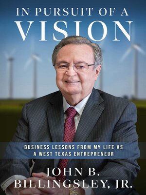 cover image of In Pursuit of a Vision